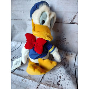 The Disney Store Vintage Donald Duck Plush Stuffed Animal Mattel Toys 1990’s